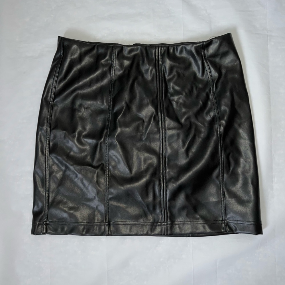 Pleather Skirt